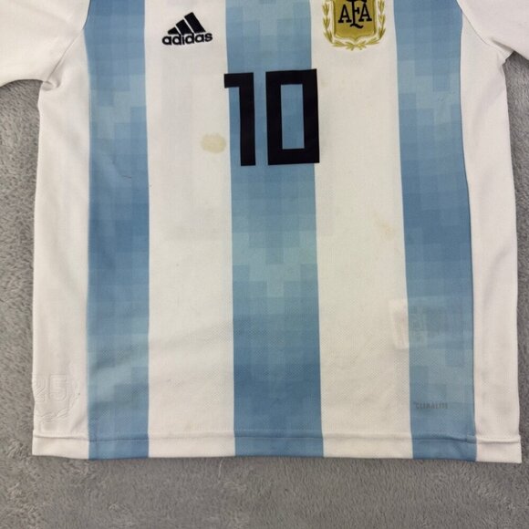 Adidas Argentina National Soccer Team Messi #10 Youth Size S (9-10Y) - Picture 5 of 16